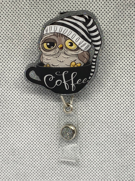 Owl Badge Reel